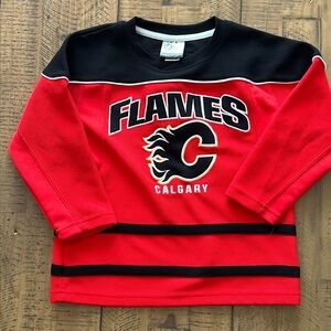 Calgary Flames Hockey Jersey - Youth Size 5
